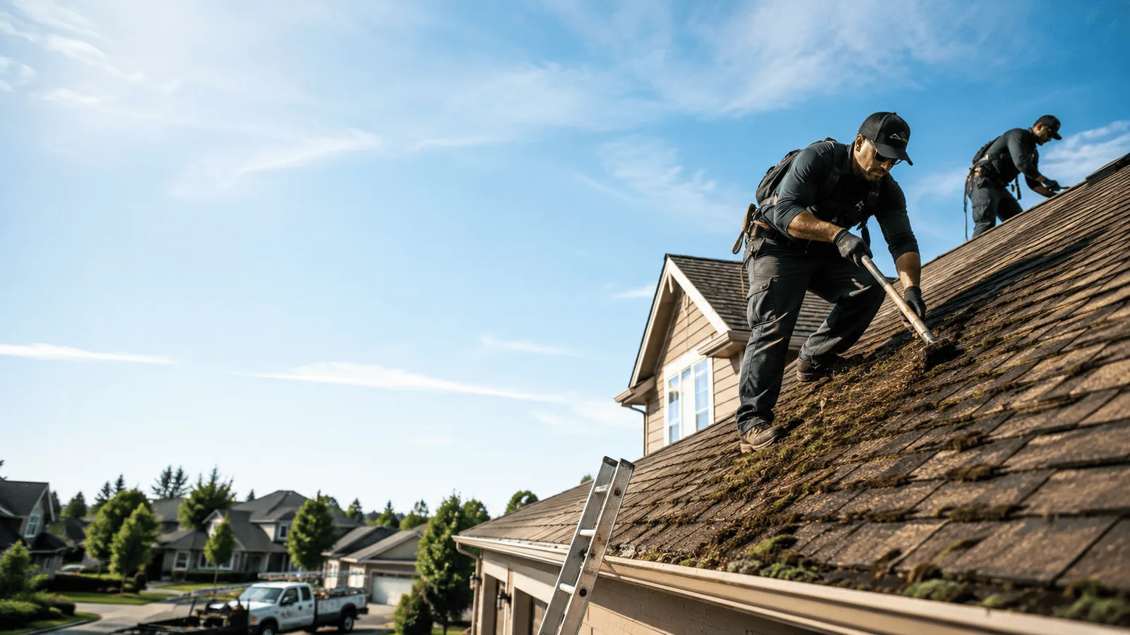 Roof Moss Removal in Cranberry Township, PA near me